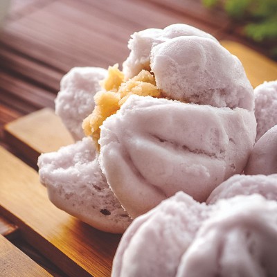 ซาลาเปาไส้เผือก - Sweet Taro Bun